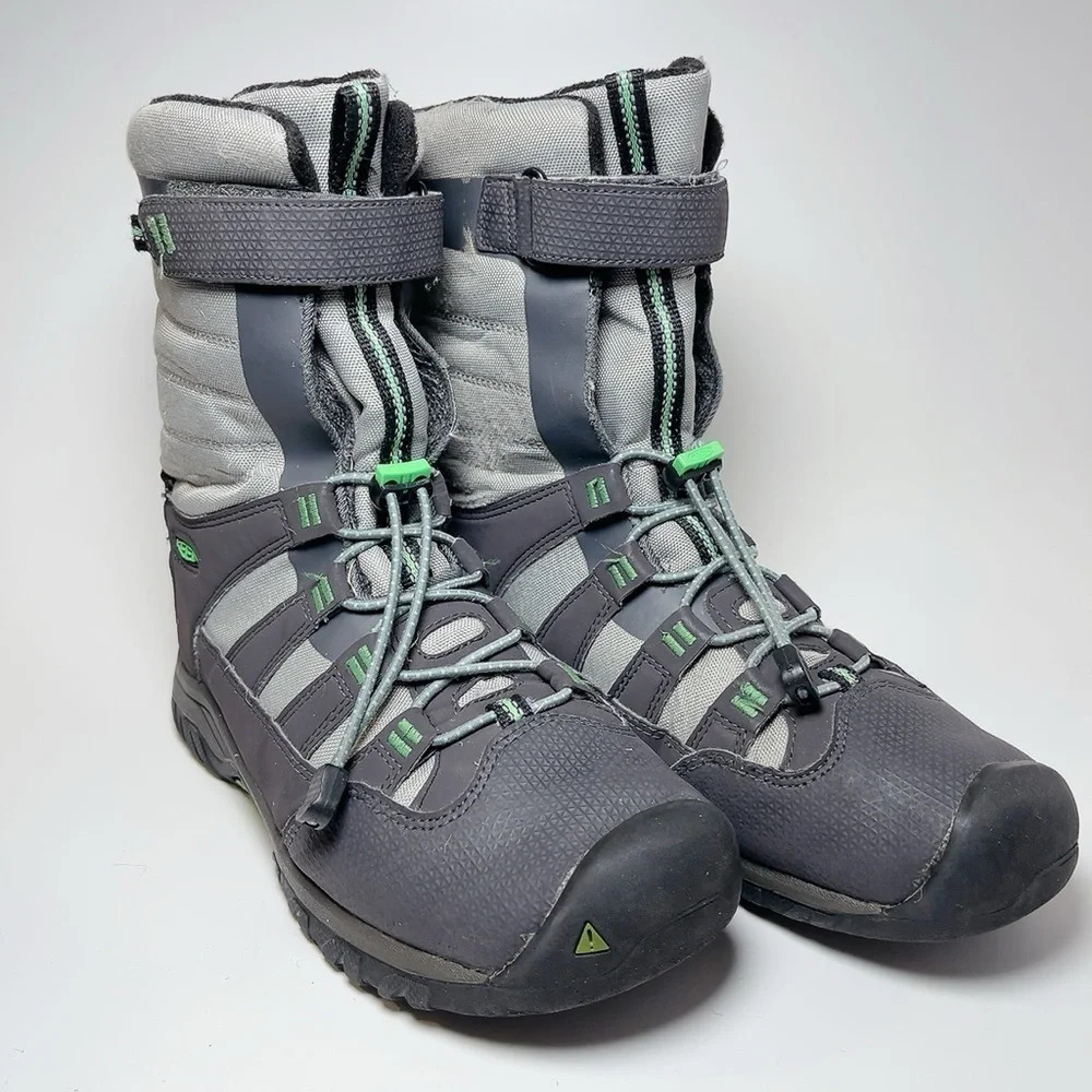 Keen Neo WP Magnet Irish Green Unisex Waterproof Kids Snow Boot